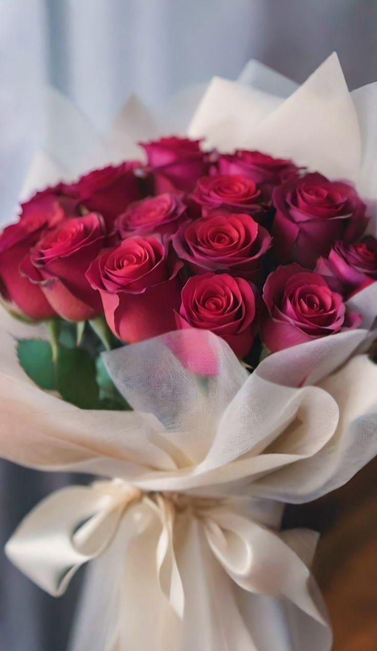 Professional floral arrangement in modern corporate setting